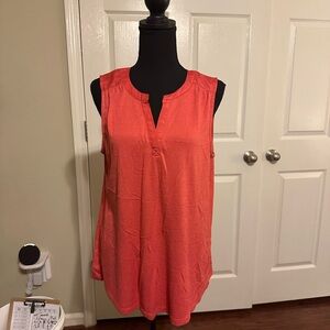 41 Hawthorn Coral Sleeveless Blouse Bin4